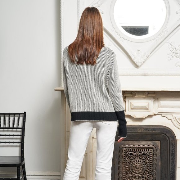 LA LIGNE New York Black Cashmere Sweater Small - Picture 9 of 10